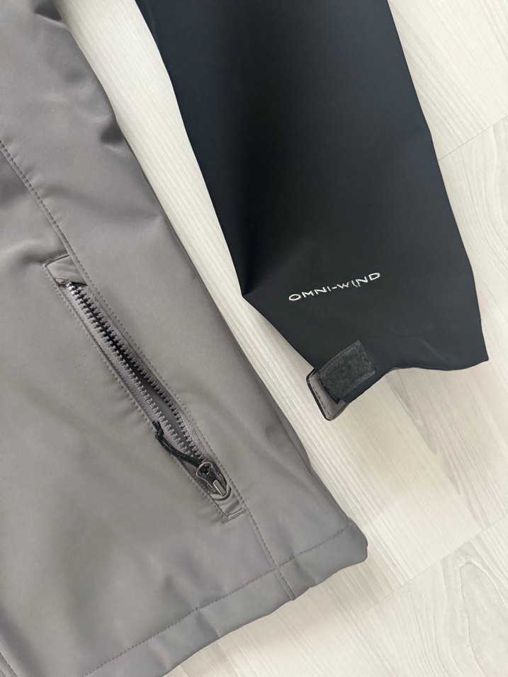 Columbia Gri Erkek Kayak Ceketi Kapüşonlu - Görsel 4