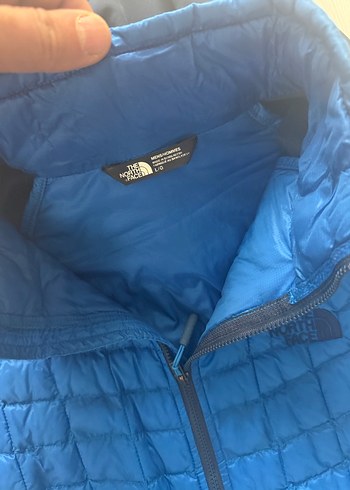 Fermuarlı Erkek Mavi Kayak Ceketi - Görsel 2