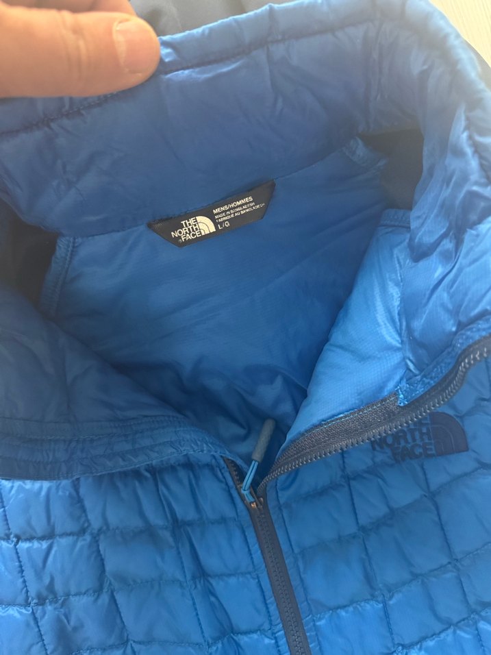 Fermuarlı Erkek Mavi Kayak Ceketi - Görsel 2