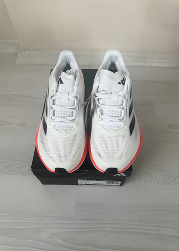 Erkek Beyaz Adidas Koşu ve Spor Ayakkabısı - Görsel 4