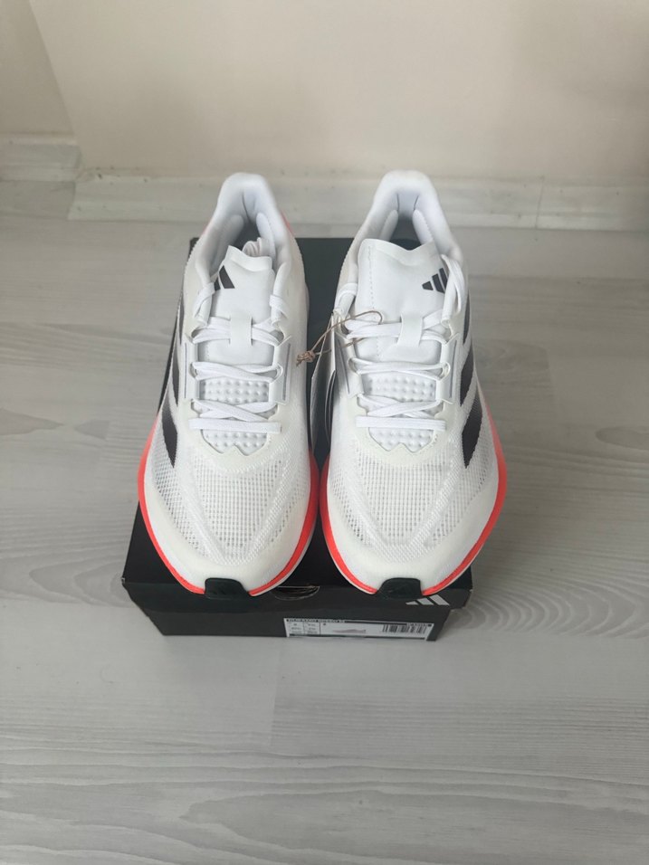 Erkek Beyaz Adidas Koşu ve Spor Ayakkabısı - Görsel 4