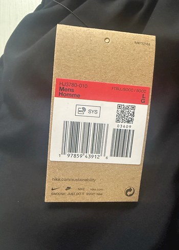 Siyah Nike Erkek Spor Bol Kesim Eşofman - Görsel 2