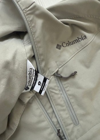 Columbia Gri Fermuarlı Erkek Yağmurluk - Görsel 2