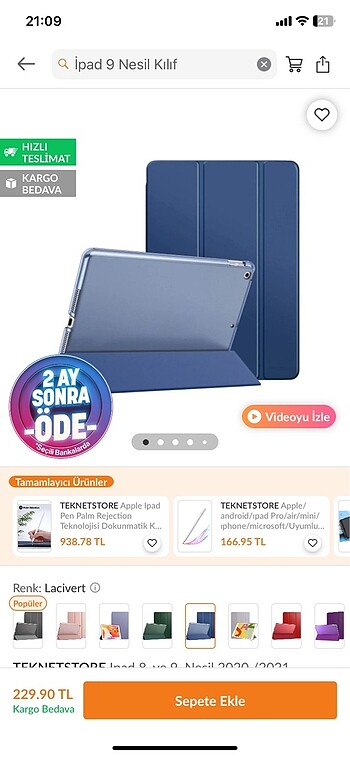 İpad kılıfı