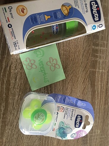 Chicco Biberon & Emzik Set