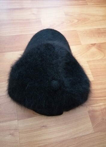 Beden siyah Renk Peluş şapka