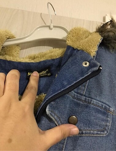 42 Beden Kışlık kot kaban
