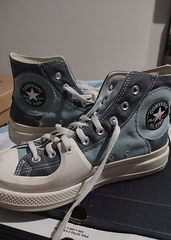 Converse platformlu unisex ayakkabı