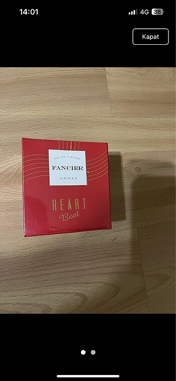 Diğer Fancier Heartbeat EDP Kadın Parfüm 100 ml