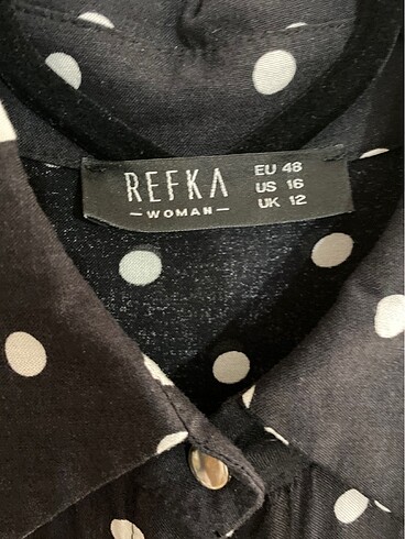 48 Beden siyah Renk Refka woman elbise