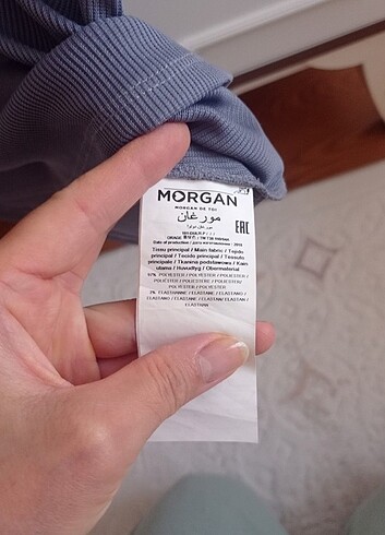 m Beden gri Renk Morgan kalın askılı badi