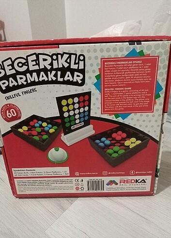 Becerikli parmaklar kutu oyunu 