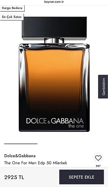 Dolce&Gabbana The One Parfüm