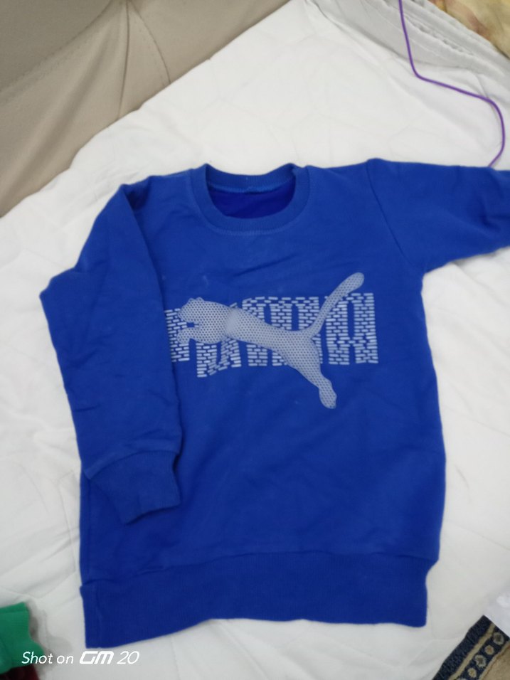 Renkli Baskılı Erkek Çocuk uzun Kollu Sweatshirt - Görsel 2