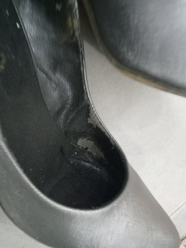 Gri Minimalist Stiletto Topuklu Kadın Ayakkabı - Görsel 3