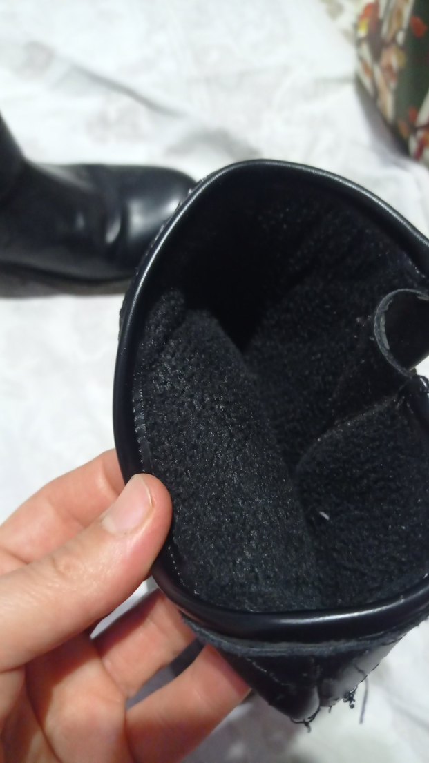 Kemer Detaylı Siyah Deri Biker Bot - Görsel 3