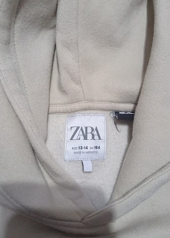 Bej Kapüşonlu Rock Punk Sweatshirt - Görsel 3