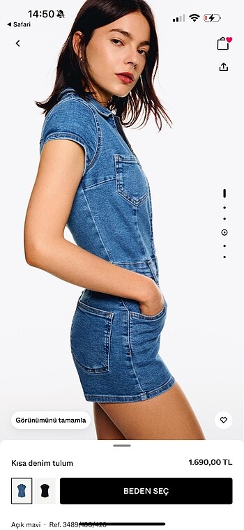 Bershka Bershka kot tulum