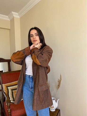 m Beden Vintage ceket