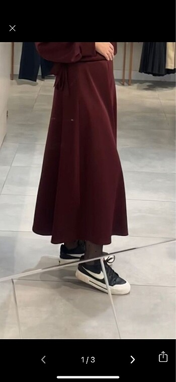 m Beden Scuba Bordo etek