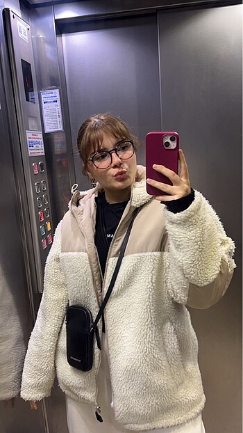 HM Peluş Ceket - Görsel 9