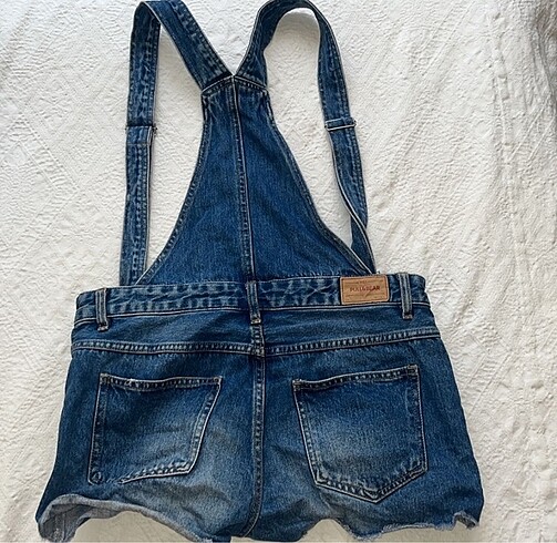 s Beden mavi Renk pull & bear y2k salopet şort