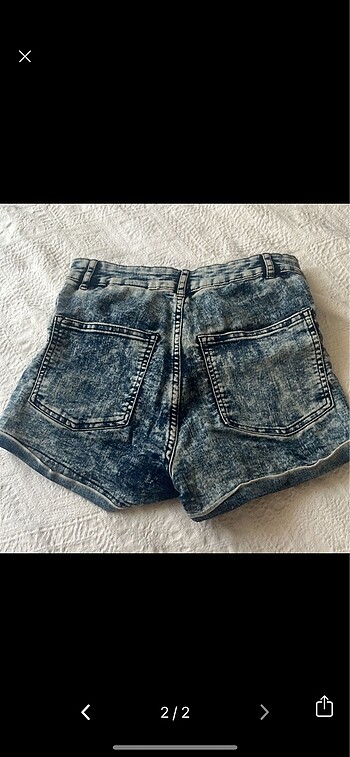 H&M H&M kot şort y2k