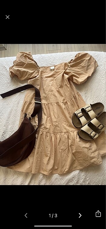 H&M coquette y2k elbise