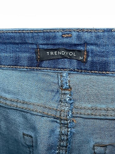 34 Beden mavi Renk Trendyol & Milla Jean / Kot %70 İndirimli.