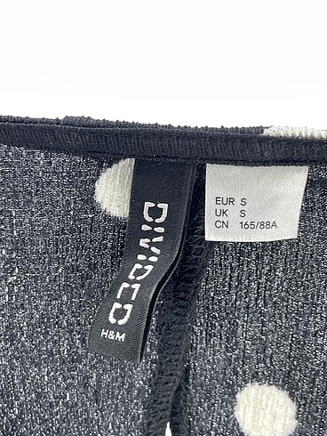 s Beden siyah Renk H&M Bluz %70 İndirimli.