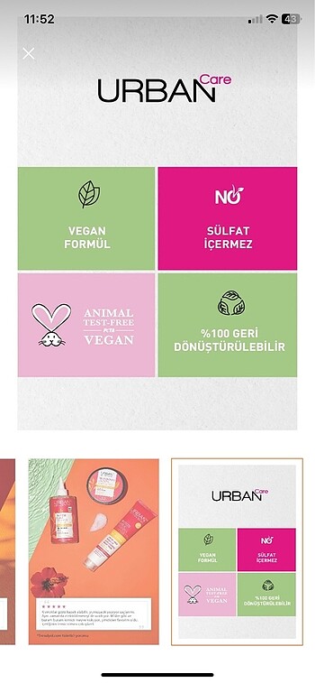 Urban Care Twisted Curls Hibiscus & Shea Butter Durulanmayan Bak - Görsel 9