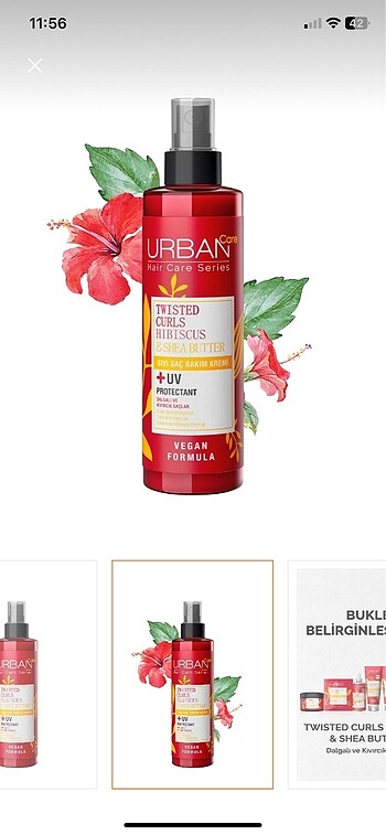 Urban Care Hibiscus&shea Butter Kivircik Ve Dalgalı Saclara Özel - Görsel 8