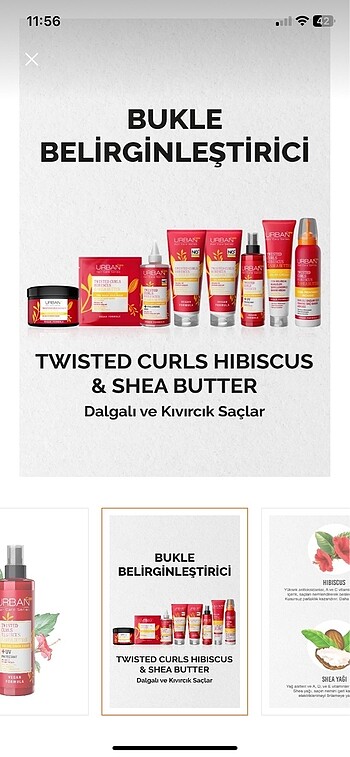 Urban Care Hibiscus&shea Butter Kivircik Ve Dalgalı Saclara Özel - Görsel 9
