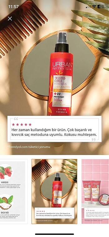 Urban Care Hibiscus&shea Butter Kivircik Ve Dalgalı Saclara Özel - Görsel 11