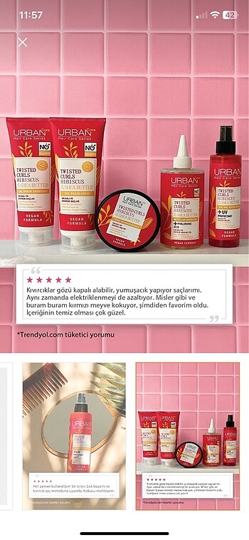 Urban Care Hibiscus&shea Butter Kivircik Ve Dalgalı Saclara Özel - Görsel 12