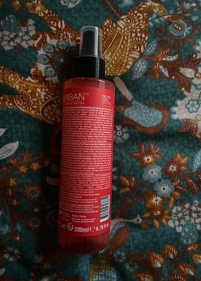 Urban Care Hibiscus&shea Butter Kivircik Ve Dalgalı Saclara Özel - Görsel 3