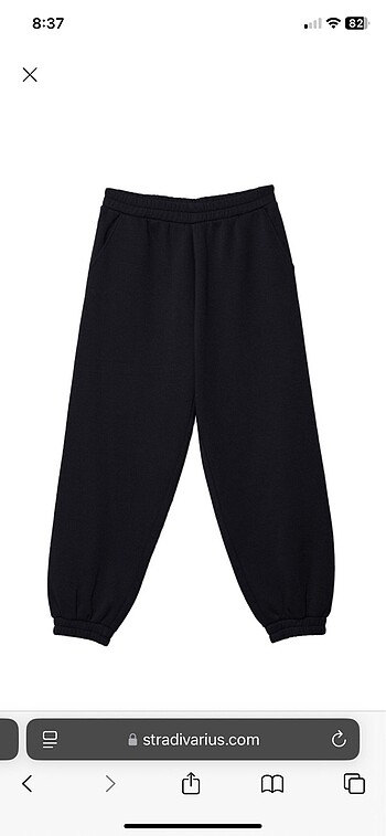 Pamuklu boyfriend jogger pantolon