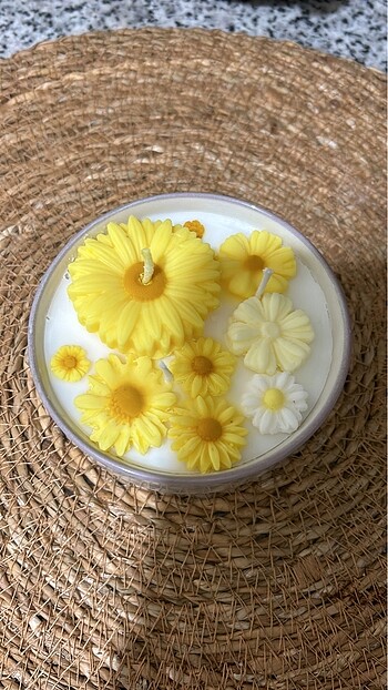 Papatya Mum (Organik Soya Wax)