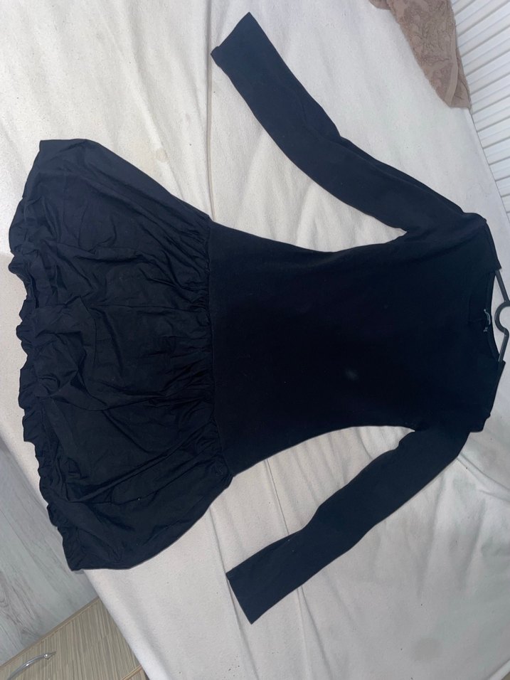 Uzun Kollu balon elbise - Görsel 2