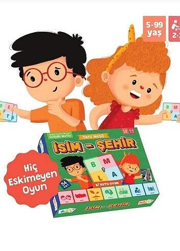  Aile oyunu Yeni nesil isim - Şehir - hayvan oyunu.
