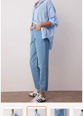 Mom Jean Pantolon - Görsel 2