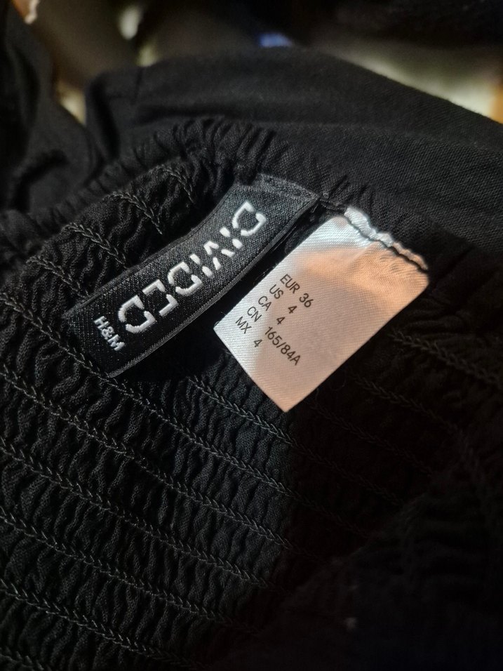 Siyah İnce Askılı Elbise - Görsel 4