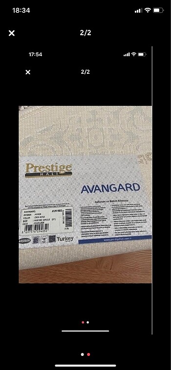 Diğer Avangard halı