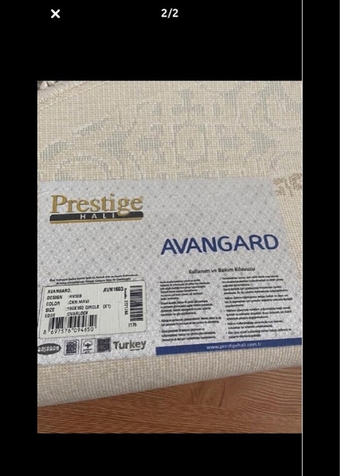 Avangard halı - Görsel 2