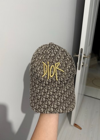 Dior Kadın Kahverengi Retro Şapka