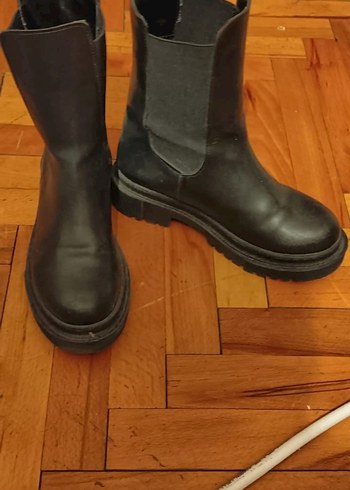 36 Beden Siyah Stiletto Topuklu Kadın Bot