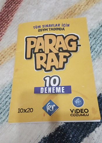 Paragraf 10 Deneme Sınavı Video Çözümlü