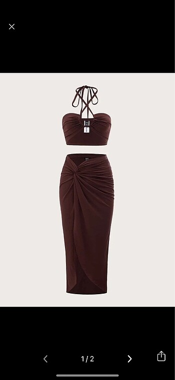 Shein etiketli takım