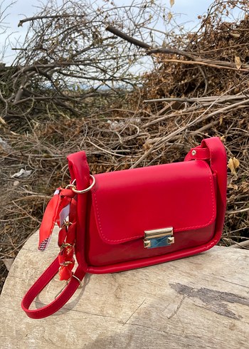 Mavi Deri Minimalist Kadın Çanta - Görsel 7