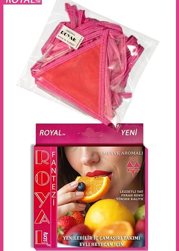 Çilek Aromalı Kırmızı Ruj - Görsel 9